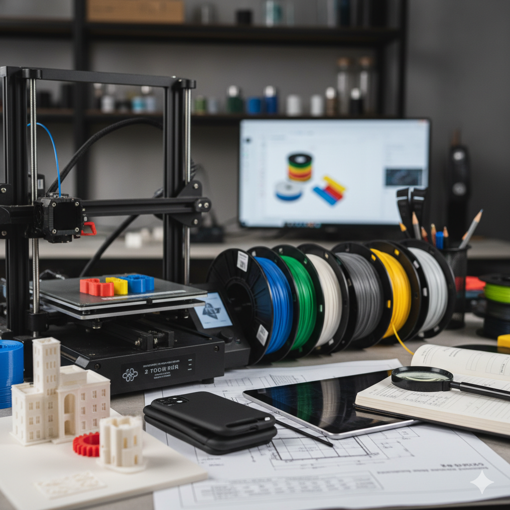 Your Complete Guide to 3D Printing Materials and Design: Making Smart Choices for Your Project